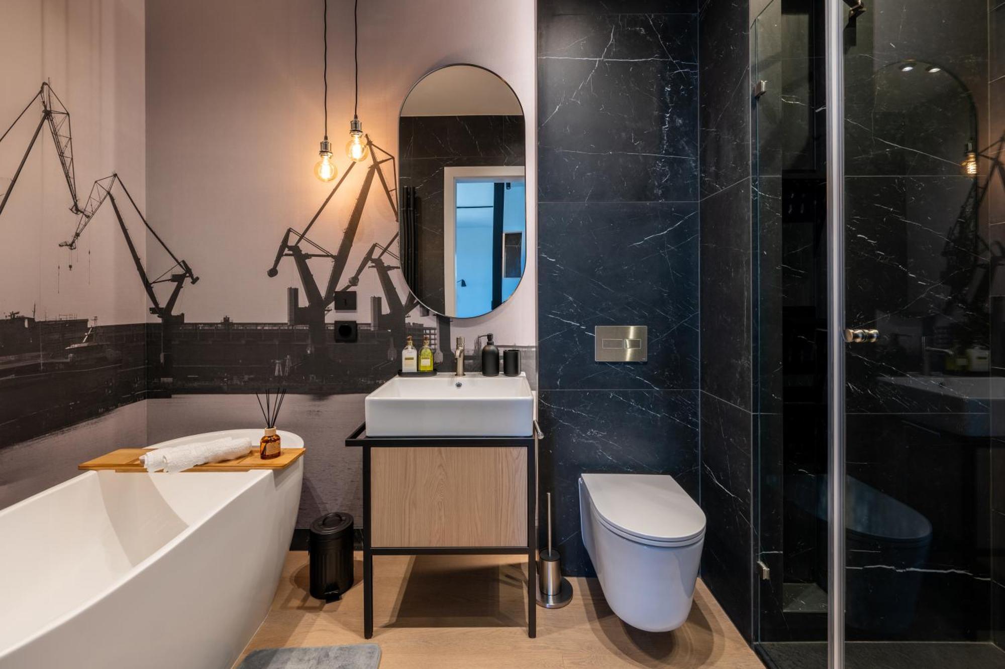Apartment Brabank Riverside Stara Stocznia Premium Sauna & Gym Danzica Esterno foto