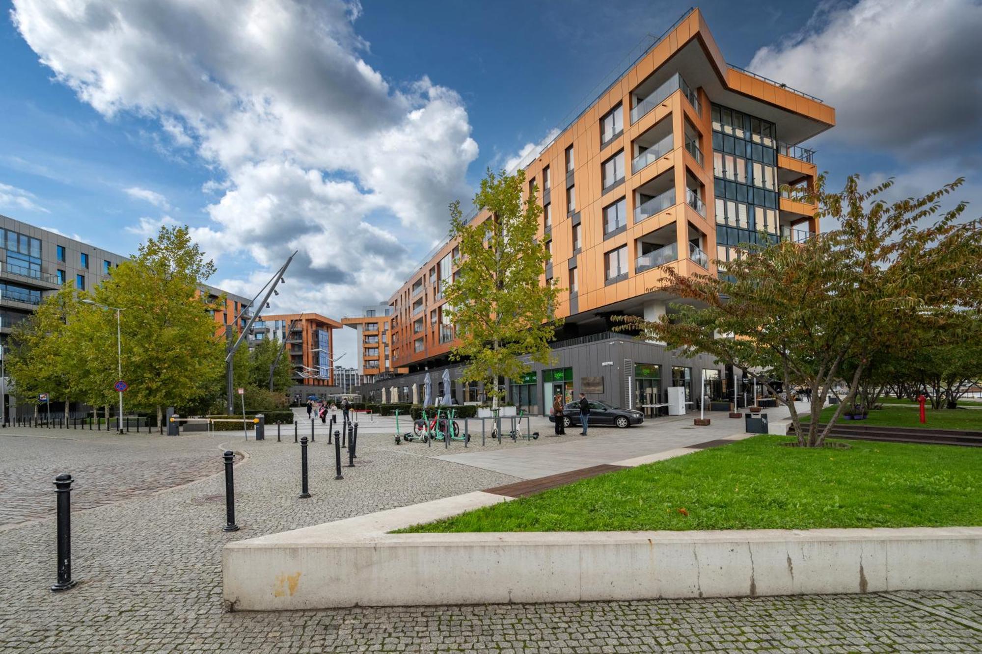 Apartment Brabank Riverside Stara Stocznia Premium Sauna & Gym Danzica Esterno foto