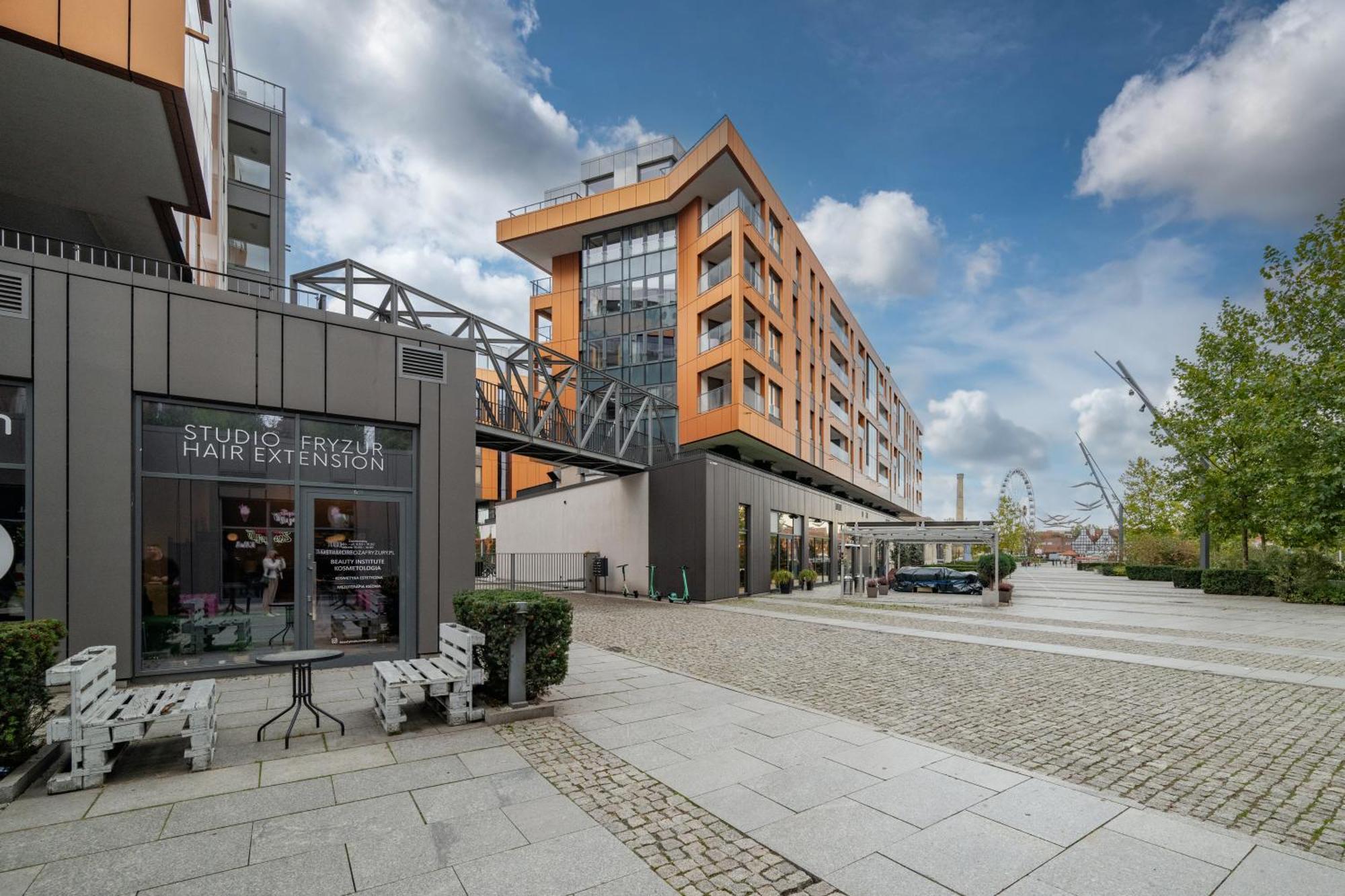 Apartment Brabank Riverside Stara Stocznia Premium Sauna & Gym Danzica Esterno foto